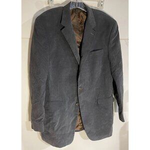 Ralph Lauren Men's Navy Corduroy Blazer Jacket Size 42L